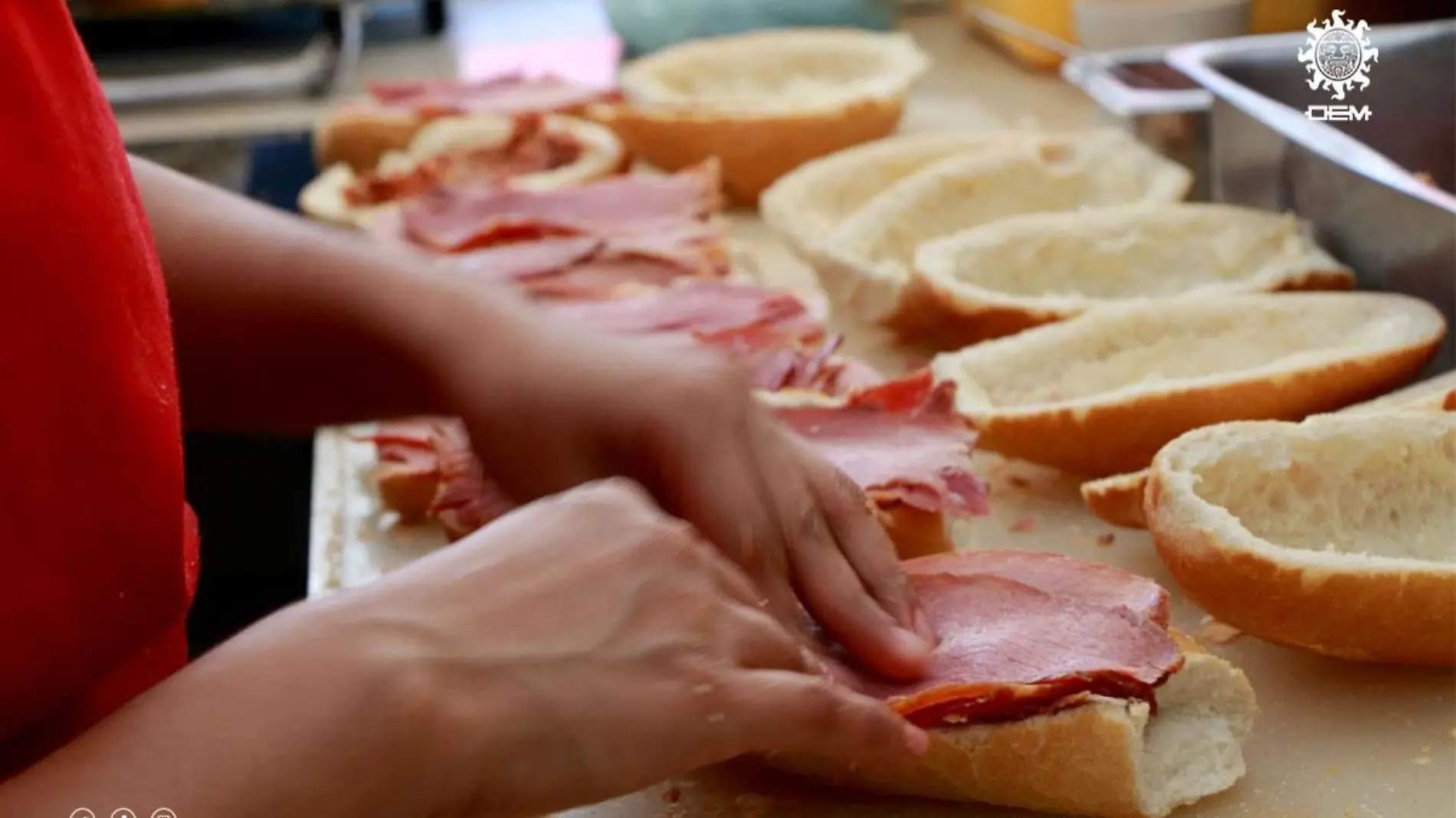 Tortas de jamón envinado en Córdoba